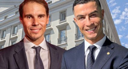 El enfrentamiento de Rafa Nadal y Cristiano Ronaldo en pleno centro de Madrid