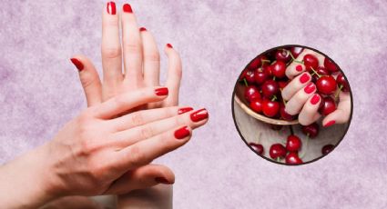 Termina para siempre con la manicura francesa con esta tendencia de uñas cherry