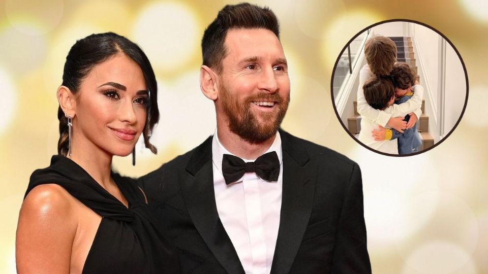 Así están los hijos de Messi y Roccuzzo en la actualidad. Fuente: producción Panorama