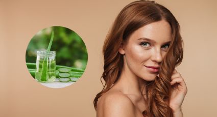 Haz un gel reparador de cabello a base de aloe, miel y yogurt