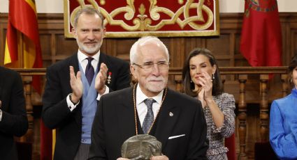 Premios Cervantes 2023: El Rey Felipe VI entrega el galardón a Luis Mateo Díez