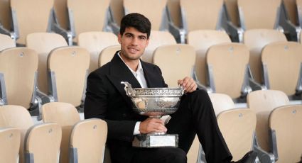 Carlos Alcaraz se corona 'rey' de París y así celebró su triunfo en la final de Roland Garros