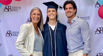 La emoción y orgullo de Laura Sánchez y Aitor Ocio en la graduación de su hija Naia