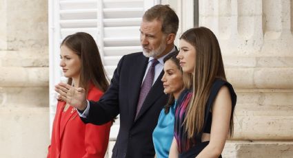 La emoción de Felipe y Letizia en el discurso ‘espontáneo’ de sus hijas, la princesa Leonor y la infanta Sofía