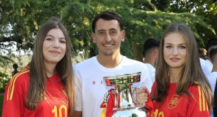 Princesa Leonor e Infanta Sofía se emocionan al recibir ‘La Roja’