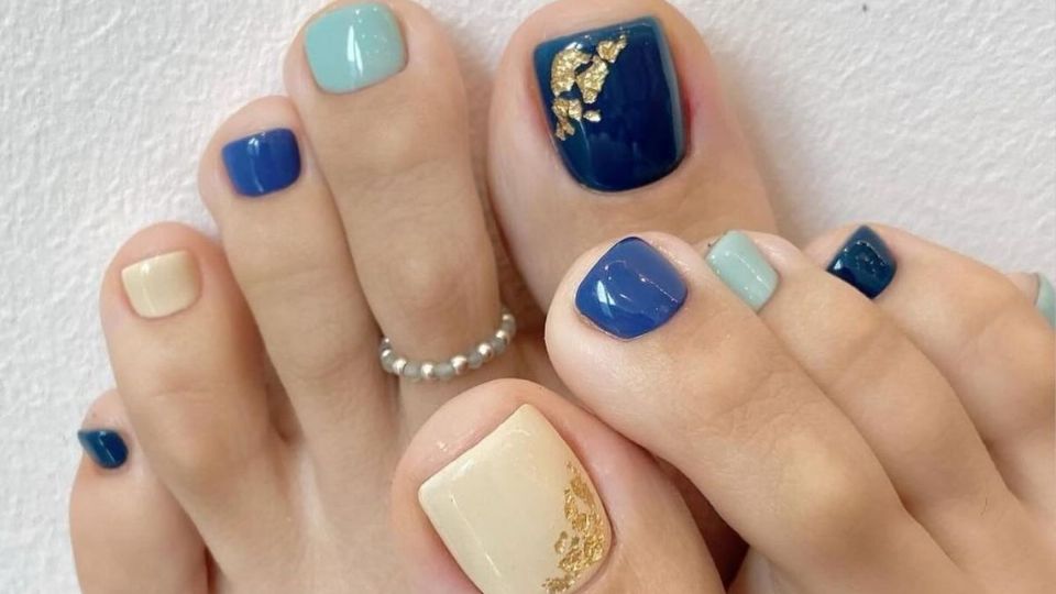 Realza la belleza de tus pies con estos diseños. Foto: Instagram @nailalamode.