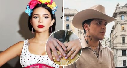 Ángela Aguilar y Christian Nodal se casan; así es su vestido de novia