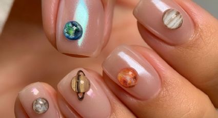 Uñas creativas: Luce la manicura 3D inspirada en los planetas