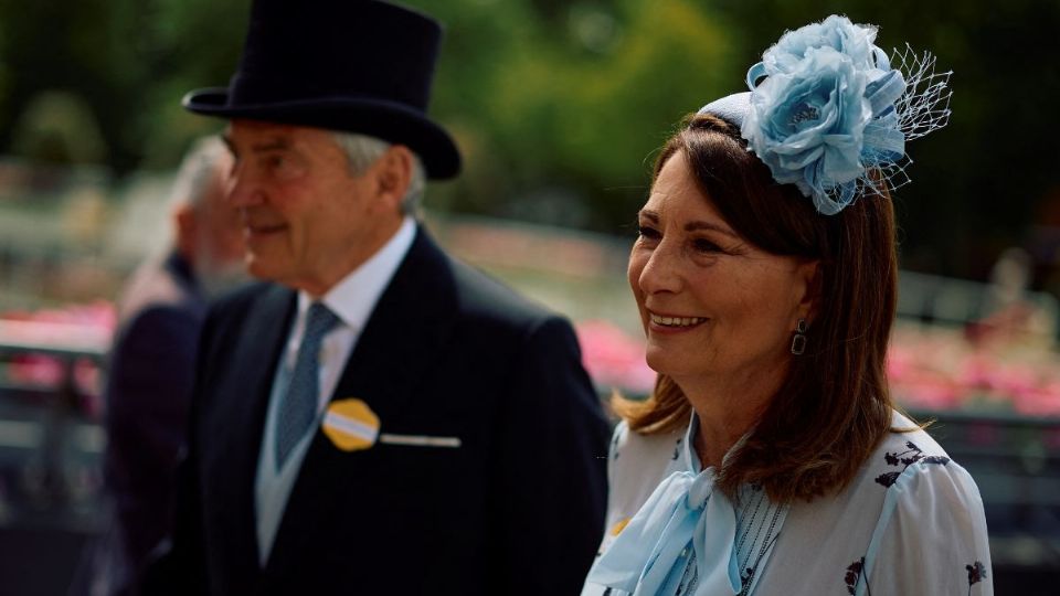 Descubre a que se dedican los padres de Kate Middleton. Foto: AFP