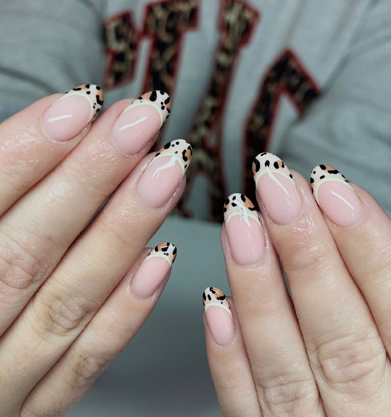 manicura animal print