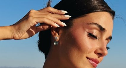 Milky nails: Hande Erçel se une al trend de uñas cortas elegantes y discretas